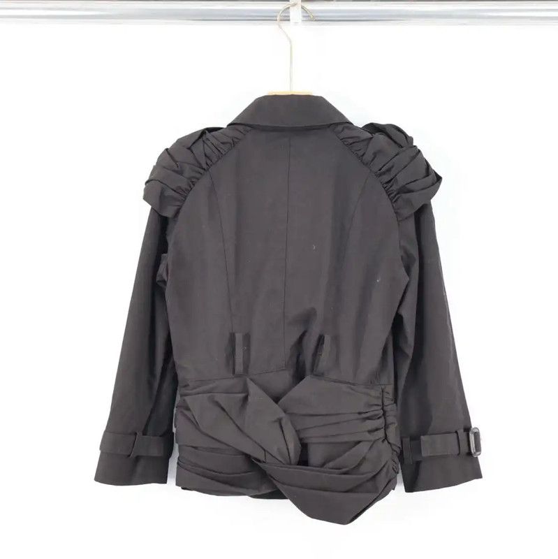 Burberry Burberry Black Ladies Spring Autumn Jacket Size S / US 4 / IT 40 - 2 Thumbnail