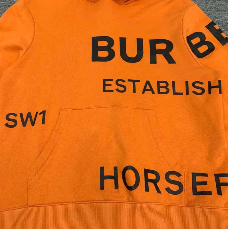 Burberry Burberry Women's Orange Knit Sweatshirt Size S / US 4 / IT 40 - 9 Thumbnail