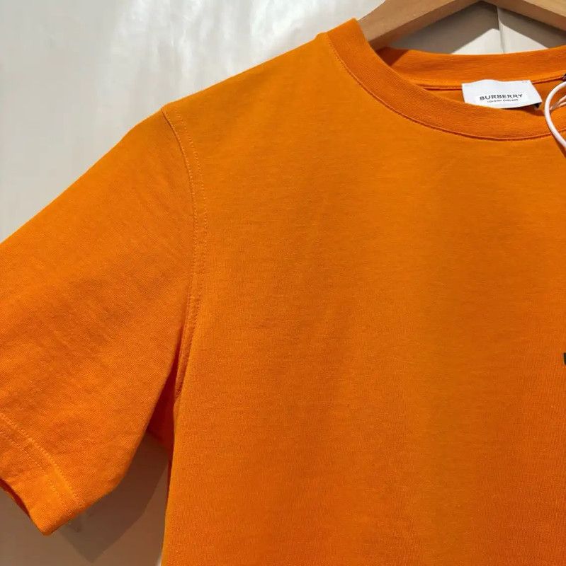 Burberry Burberry Orange Short Sleeve T-Shirt for Women Size XS / US 0-2 / IT 36-38 - 4 Thumbnail