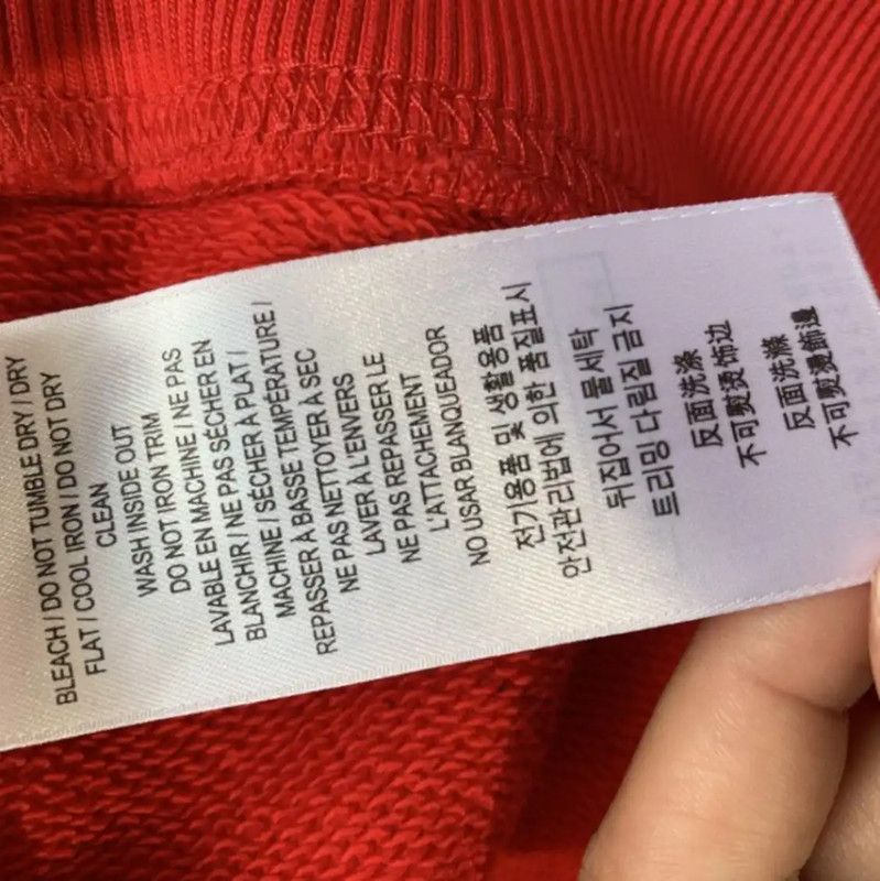 Burberry Burberry Red Cotton Women's Hoodie Size M / US 6-8 / IT 42-44 - 8 Thumbnail