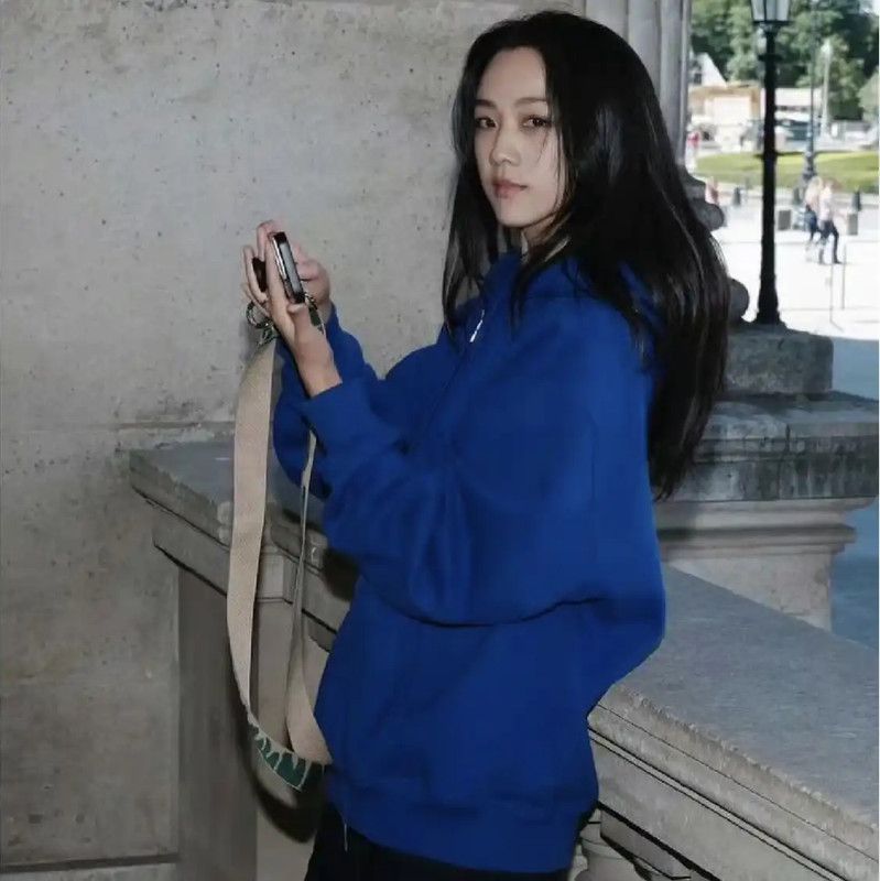 Burberry Burberry Blue Cotton Blend Embroidered Sweatshirt Size M / US 6-8 / IT 42-44 - 6 Thumbnail