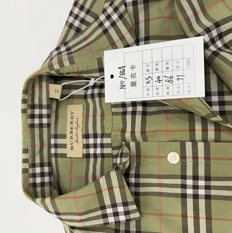 Burberry Burberry Color Block Cotton Women's Shirt Size XS / US 0-2 / IT 36-38 - 6 Thumbnail