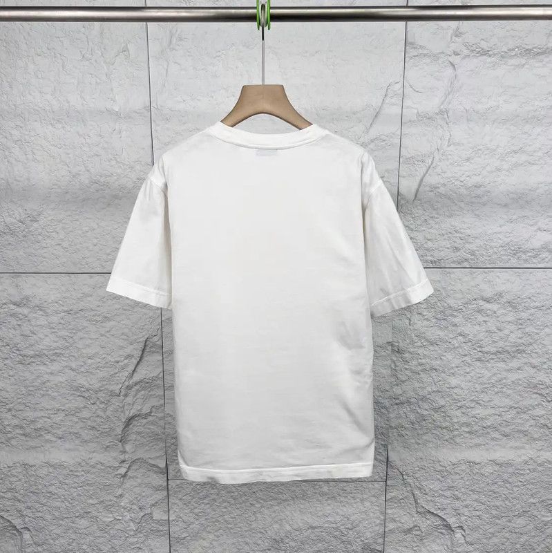 Burberry Burberry White Cotton Women's T-Shirt (XS) Size XS / US 0-2 / IT 36-38 - 2 Thumbnail