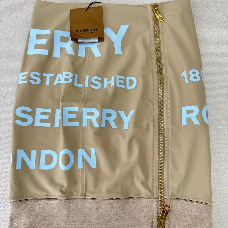 Burberry Burberry Summer Pencil Skirt in Khaki Size 23" - 7 Thumbnail