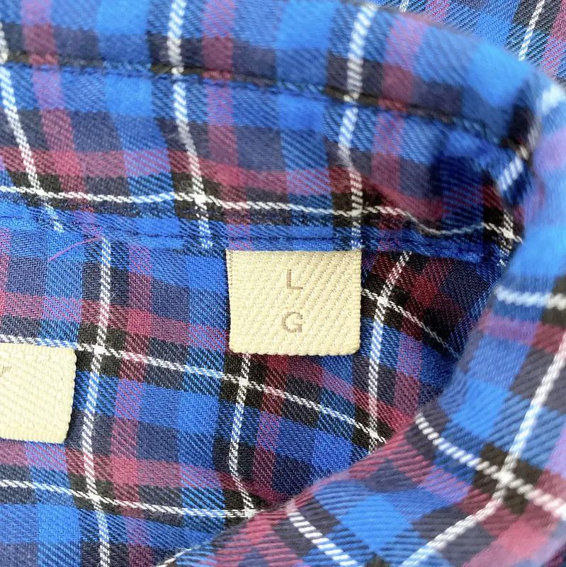 Burberry Burberry Blue Cotton Long Sleeve Shirt Size L / US 10 / IT 46 - 6 Thumbnail