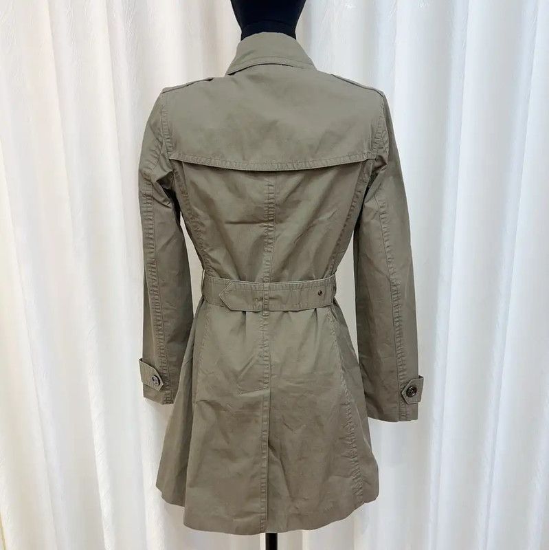 Burberry Burberry Camel Cotton Women's Trench Coat Size M / US 6-8 / IT 42-44 - 4 Thumbnail
