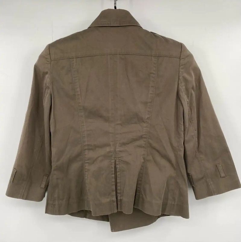Burberry Burberry Women's Khaki Cotton Winter Jacket Size S / US 4 / IT 40 - 2 Thumbnail