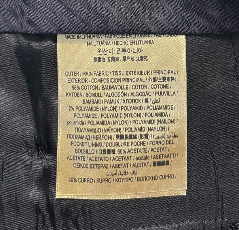 Burberry Burberry Color Block Women's Casual Pants Size 32" / US 10 / IT 46 - 6 Thumbnail