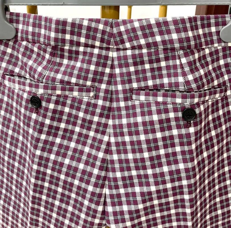 Burberry Burberry Color Block Women's Casual Pants Size 32" / US 10 / IT 46 - 5 Thumbnail