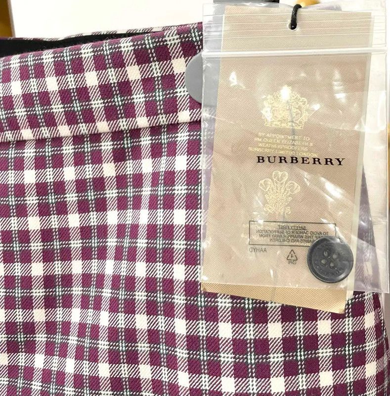 Burberry Burberry Color Block Women's Casual Pants Size 32" / US 10 / IT 46 - 3 Thumbnail