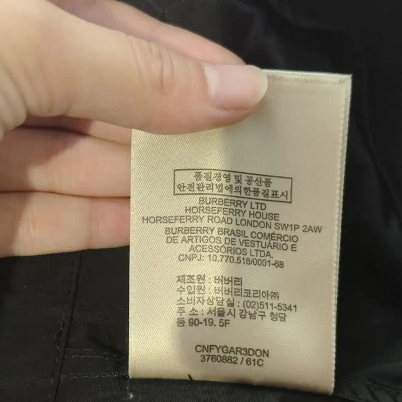 Burberry Burberry Black Polyester Women's Trench Coat Size M / US 6-8 / IT 42-44 - 6 Thumbnail