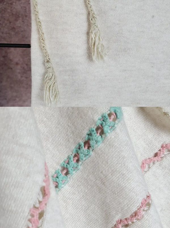 Burberry Burberry Summer Beige Cotton Embroidered Top Size M / US 6-8 / IT 42-44 - 9 Thumbnail