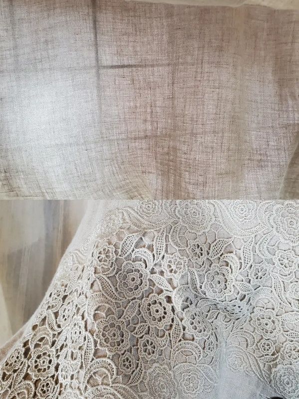 Burberry Burberry Summer Light Beige Floral Short Sleeve Shirt Size M / US 6-8 / IT 42-44 - 8 Thumbnail