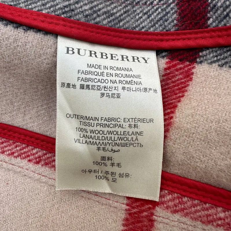 Burberry Burberry Red Wool Coat with Toggle Closure Size S / US 4 / IT 40 - 8 Thumbnail