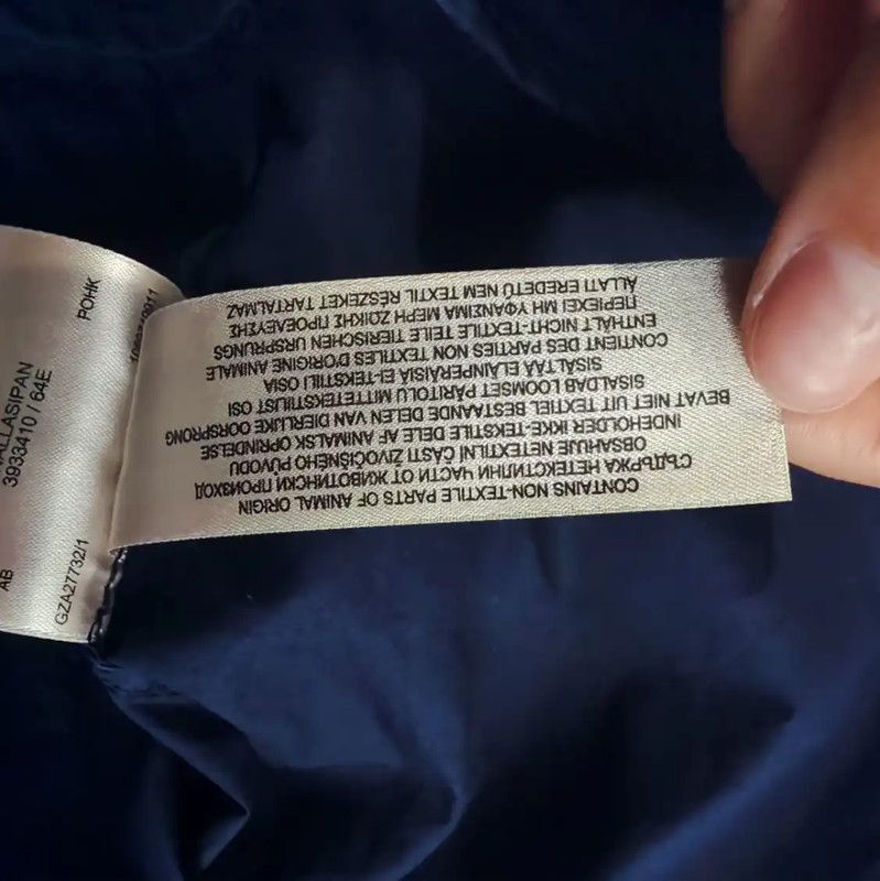 Burberry Burberry Women's S Navy Blue Cotton Jacket Size S / US 4 / IT 40 - 4 Thumbnail