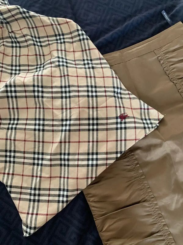 Burberry Burberry Women’s Khaki Check Cotton Top Size S / US 4 / IT 40 - 3 Thumbnail