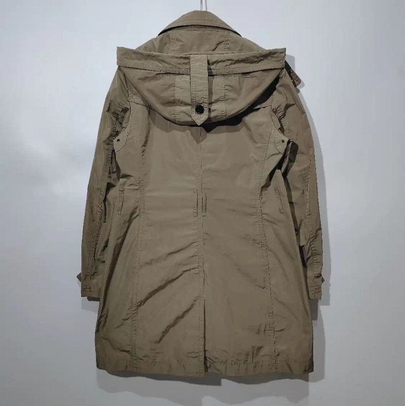 Burberry Burberry Women's Khaki Green Trench Coat Size XL / US 12-14 / IT 48-50 - 2 Thumbnail