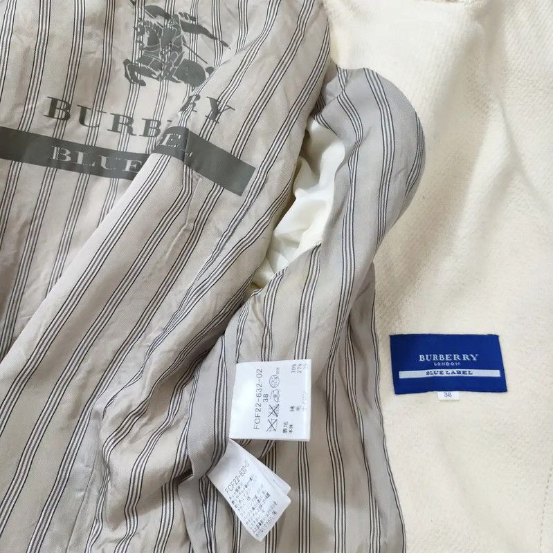 Burberry Burberry Beige Wool Blend Jacket for Women Size S / US 4 / IT 40 - 8 Thumbnail