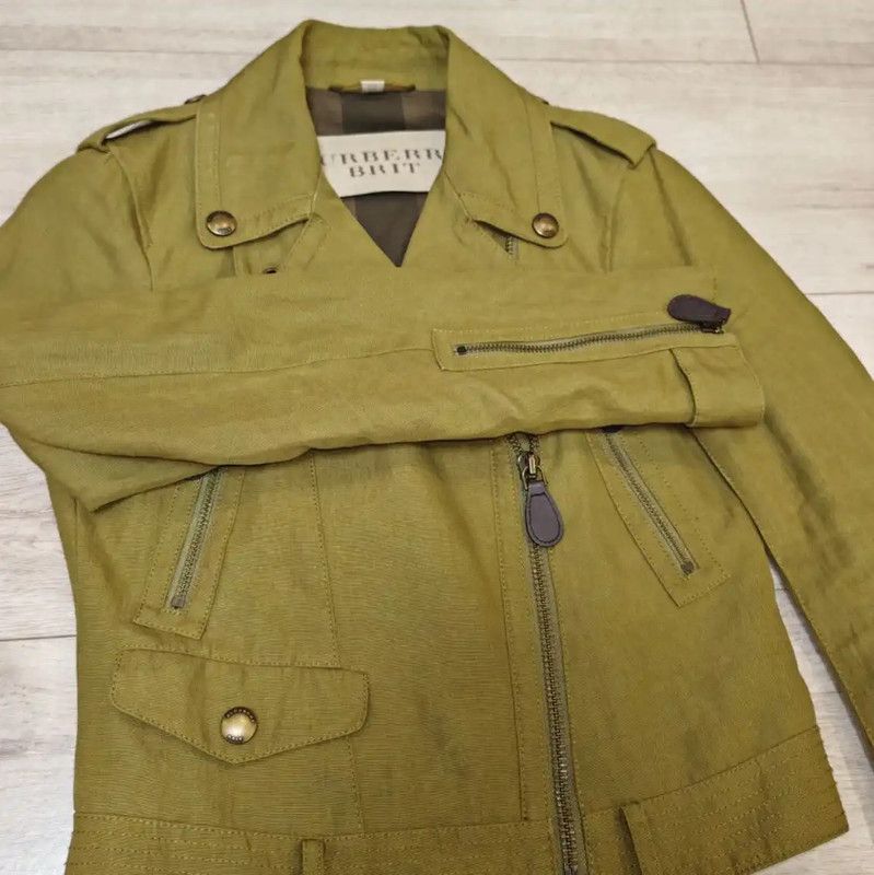 Burberry Burberry Army Green Spring Autumn Women's Jacket Size M / US 6-8 / IT 42-44 - 9 Thumbnail