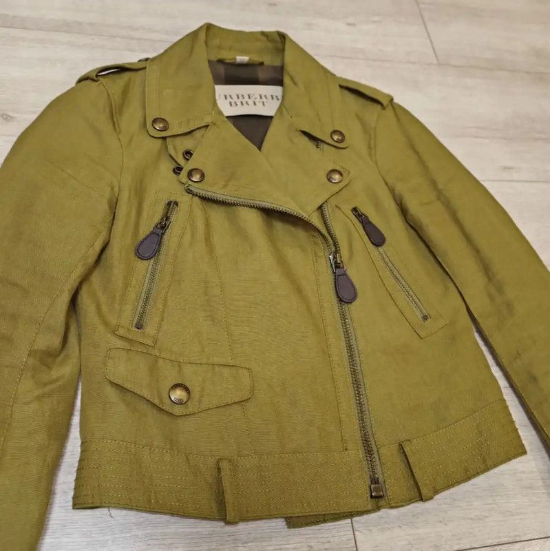 Burberry Burberry Army Green Spring Autumn Women's Jacket Size M / US 6-8 / IT 42-44 - 2 Thumbnail