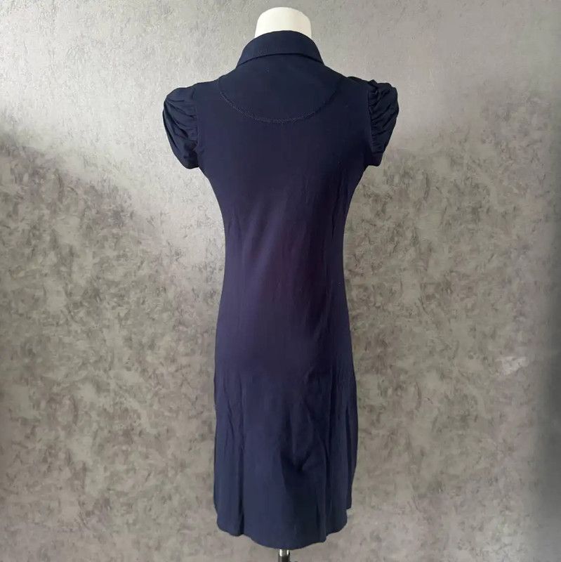 Burberry Burberry Navy Short Sleeve Dress for Women Size M / US 6-8 / IT 42-44 - 5 Thumbnail