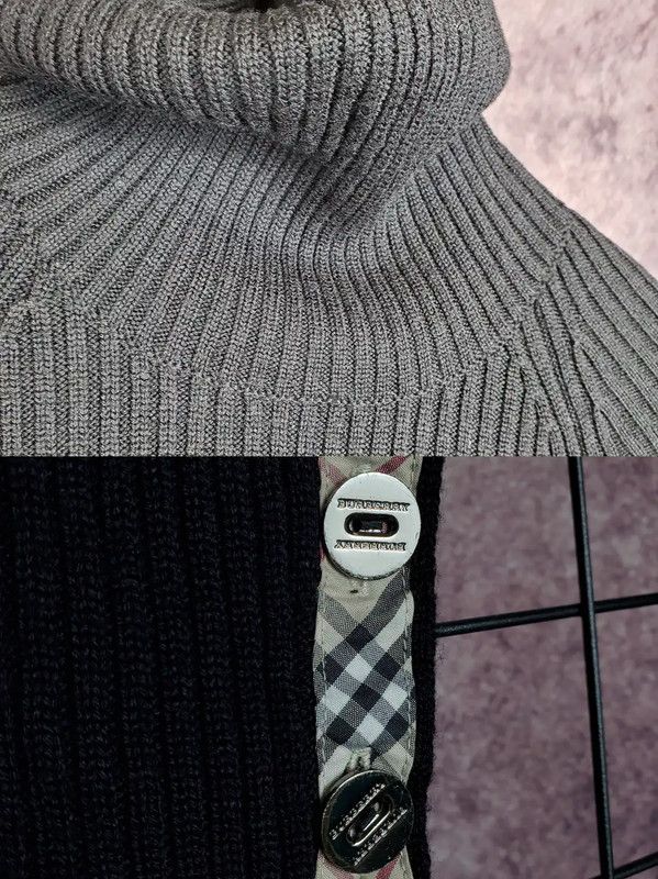 Burberry Burberry Black Wool Turtleneck Knit Top Size S / US 4 / IT 40 - 8 Thumbnail