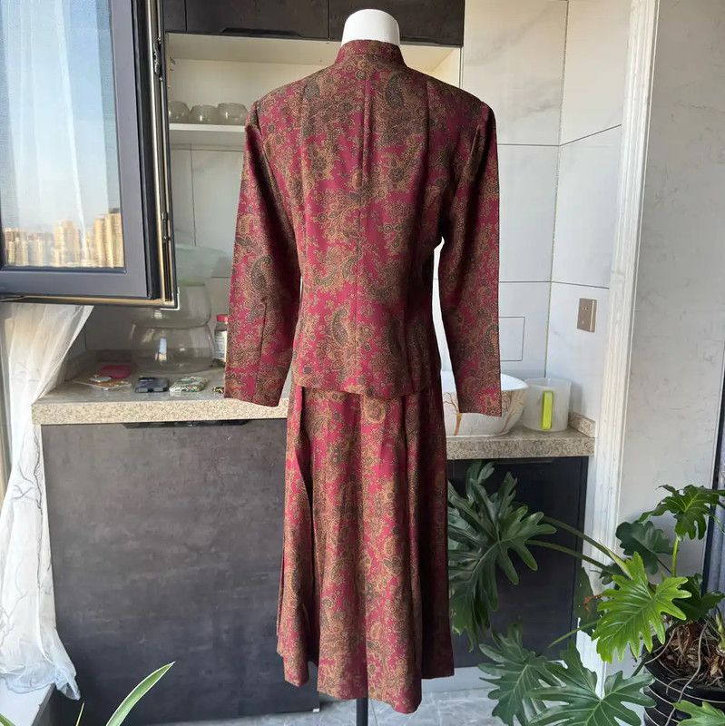 Burberry Burberry Colorful Polyester Long Sleeve Shirt Size M / US 6-8 / IT 42-44 - 8 Thumbnail