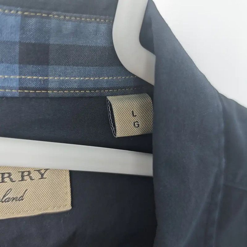 Burberry Burberry Black Cotton Summer Shirt for Women Size L / US 10 / IT 46 - 4 Thumbnail