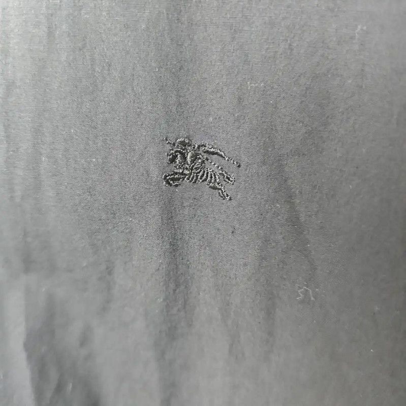 Burberry Burberry Black Cotton Summer Shirt for Women Size L / US 10 / IT 46 - 2 Thumbnail