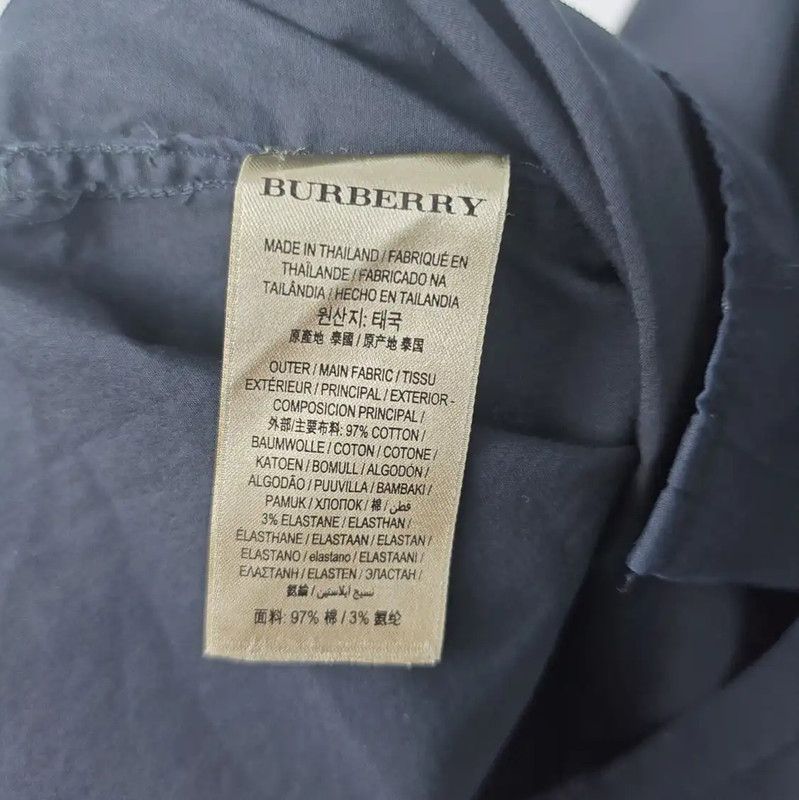 Burberry Burberry Black Cotton Summer Shirt for Women Size L / US 10 / IT 46 - 5 Thumbnail