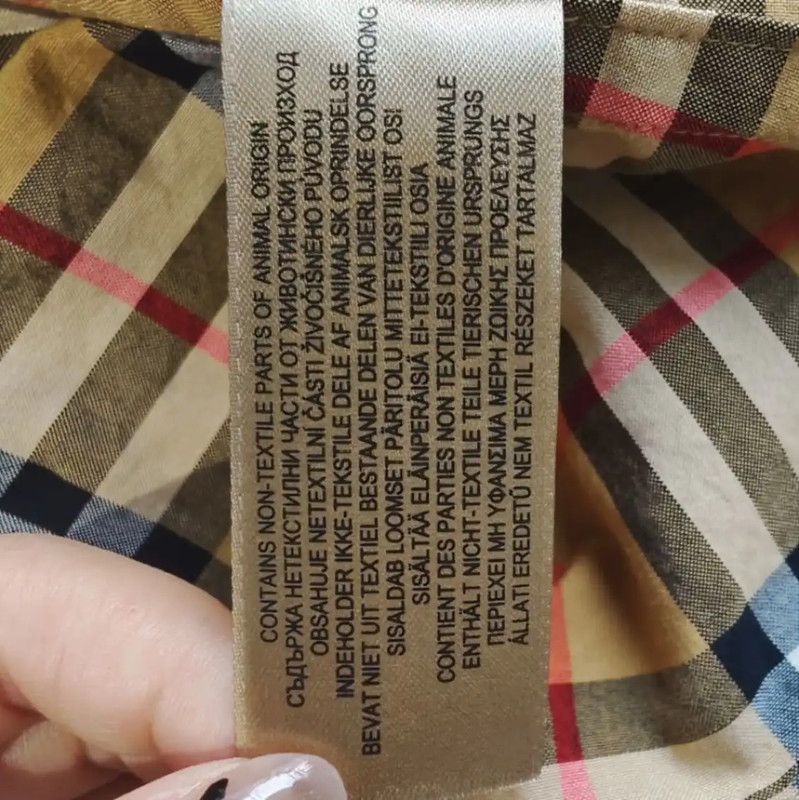 Burberry Burberry Short Sleeve Checked Cotton Blouse Size S / US 4 / IT 40 - 8 Thumbnail