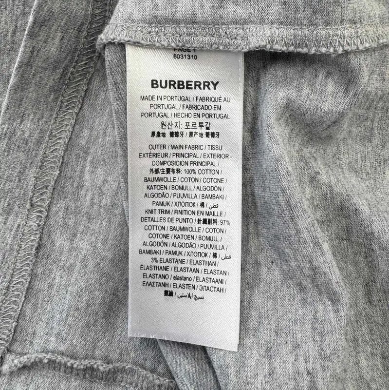 Burberry Burberry Gray Women's T-Shirt Size XXS / US 00 / IT 34 - 4 Thumbnail