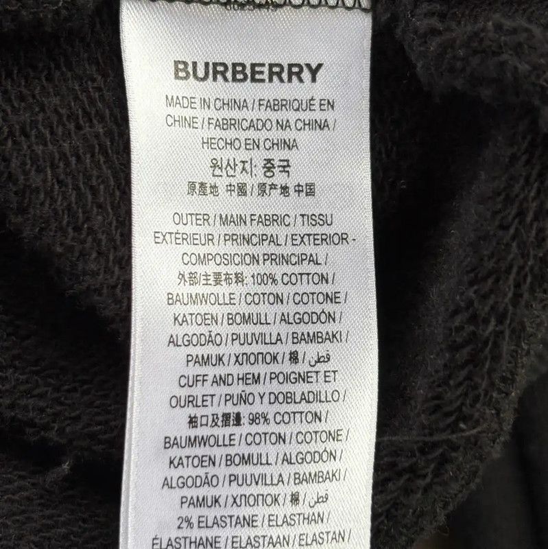 Burberry Burberry Black Women's Hoodie with Graphic Size XS / US 0-2 / IT 36-38 - 5 Thumbnail