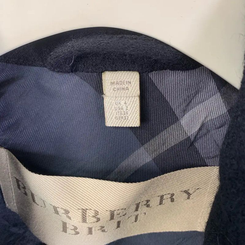 Burberry Burberry Black Women's Trench Coat Size ONE SIZE - 4 Thumbnail
