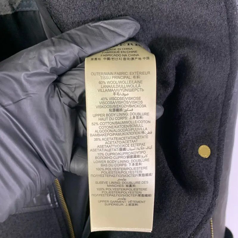 Burberry Burberry Black Women's Trench Coat Size ONE SIZE - 5 Thumbnail