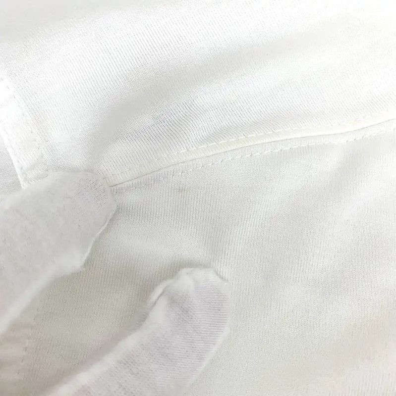 Burberry Burberry Women's Cotton Logo T-Shirt in White Size L / US 10 / IT 46 - 8 Thumbnail