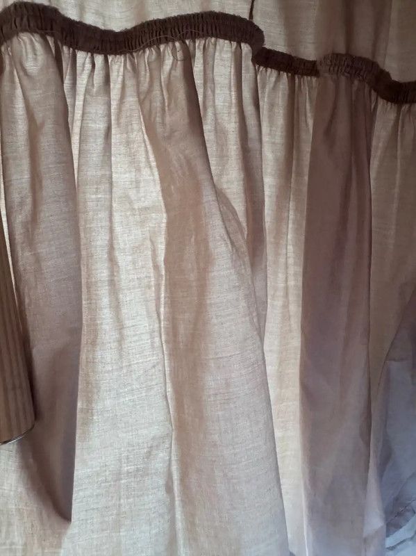 Burberry Burberry Summer Khaki Cotton Dress for Women Size L / US 10 / IT 46 - 4 Thumbnail