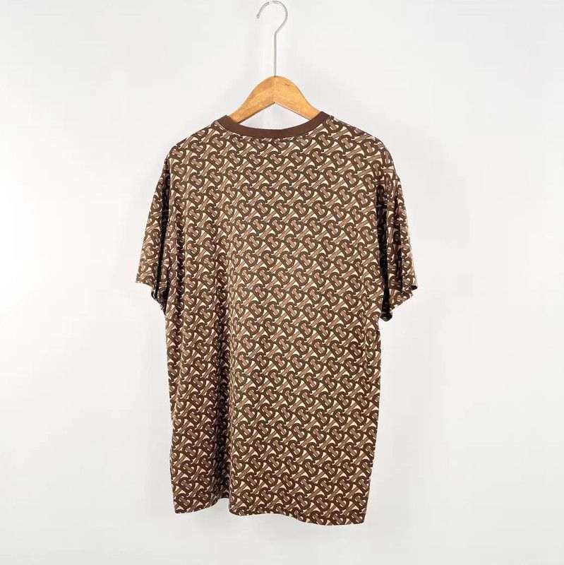 Burberry Burberry Summer Brown Short Sleeve T-Shirt Size XS / US 0-2 / IT 36-38 - 2 Thumbnail