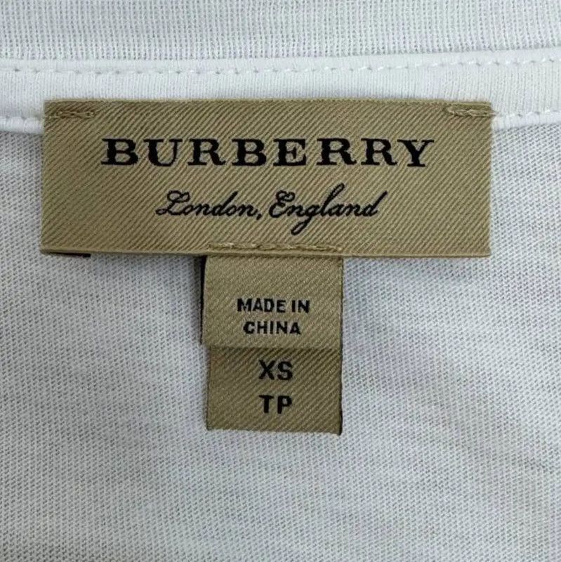 Burberry Burberry White Cotton Short Sleeve T-Shirt Size XS / US 0-2 / IT 36-38 - 3 Thumbnail