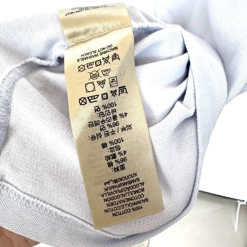 Burberry Burberry Light Blue Cotton Women's T-Shirt Size S / US 4 / IT 40 - 5 Thumbnail