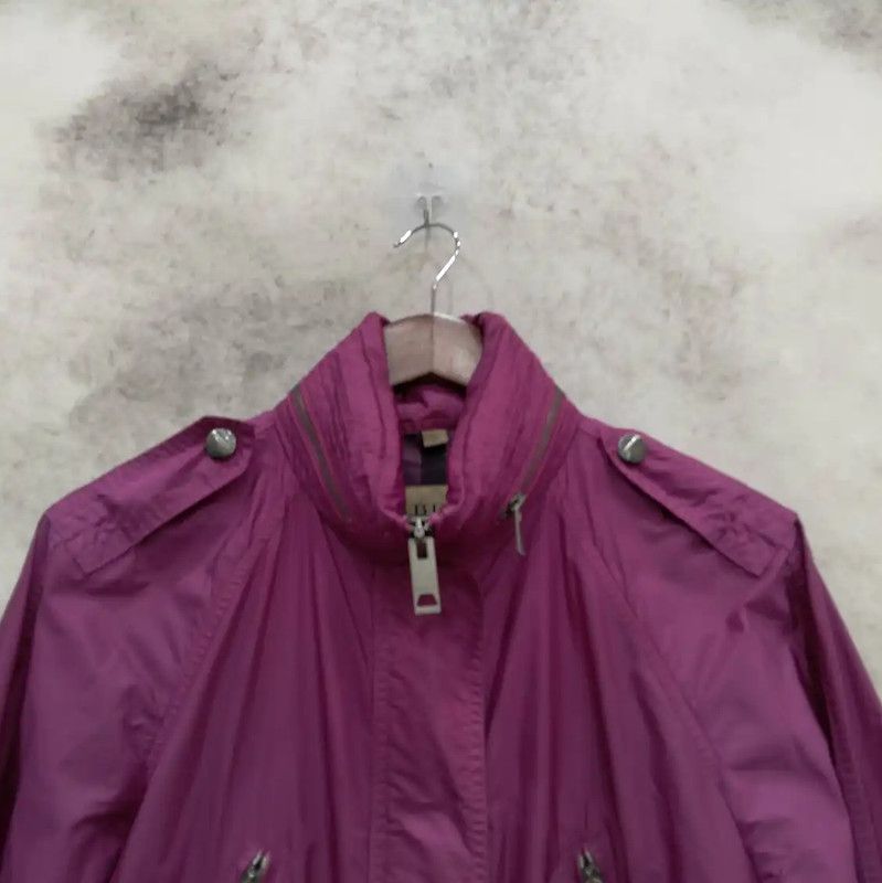 Burberry Burberry Women's Spring Jacket in Purple Size L / US 10 / IT 46 - 3 Thumbnail