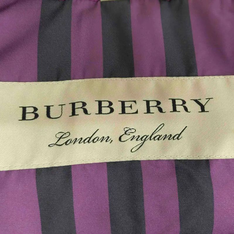 Burberry Burberry Women's Spring Jacket in Purple Size L / US 10 / IT 46 - 4 Thumbnail
