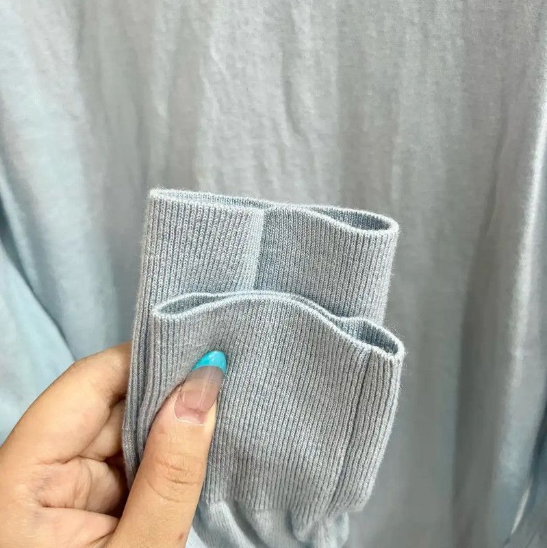 Burberry Burberry Light Blue Cashmere Knit Sweater Size S / US 4 / IT 40 - 2 Thumbnail