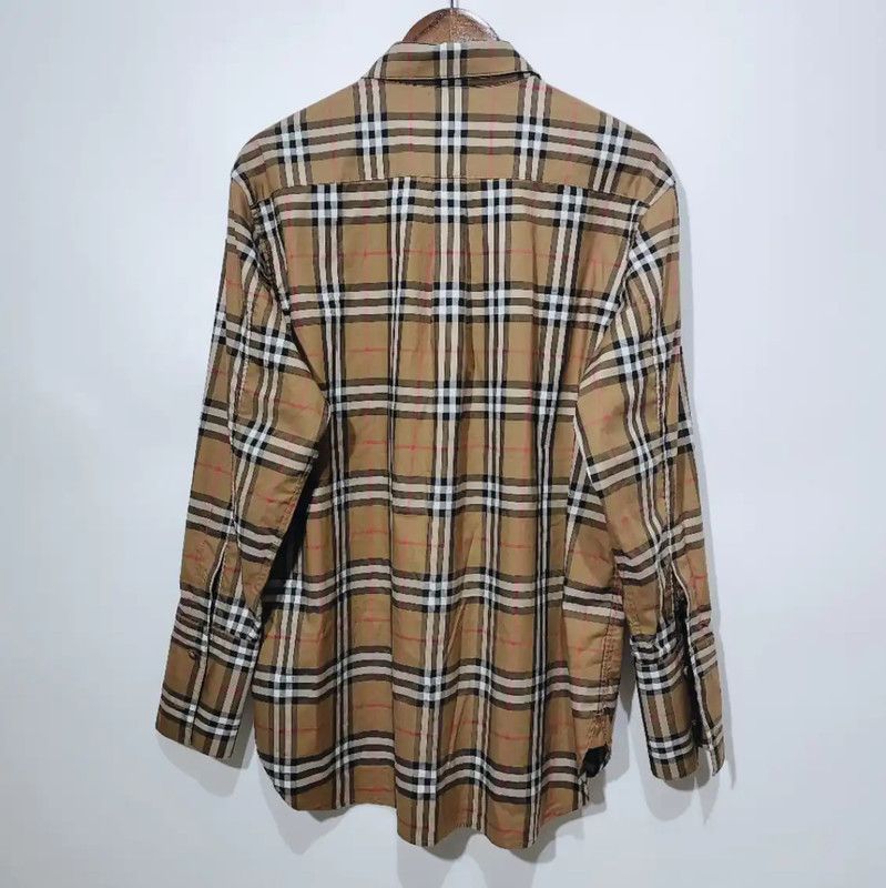 Burberry Burberry Yellow Cotton Women's Shirt Size XL / US 12-14 / IT 48-50 - 2 Thumbnail