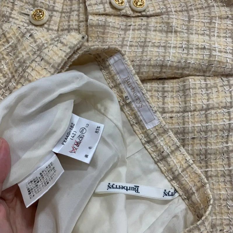 Burberry Burberry Beige Wool Dress for Women Size M / US 6-8 / IT 42-44 - 4 Thumbnail