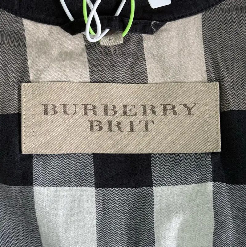 Burberry Burberry Black Cotton Women's Trench Coat Size S / US 4 / IT 40 - 4 Thumbnail