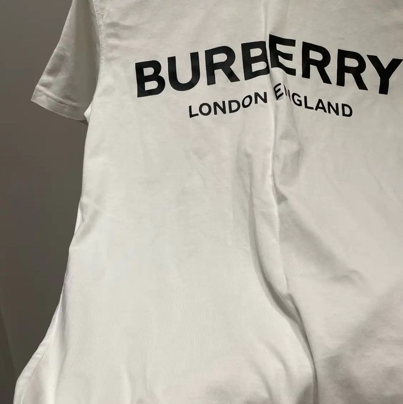 Burberry Burberry White Cotton T-Shirt for Women Size XXS / US 00 / IT 34 - 6 Thumbnail