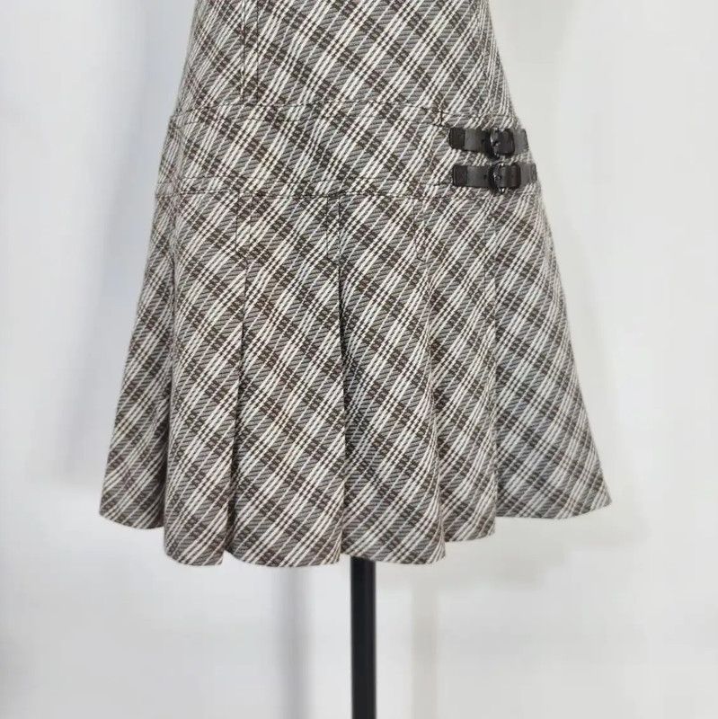 Burberry Burberry Multi-Color Summer Cotton Plaid Dress Size M / US 6-8 / IT 42-44 - 3 Thumbnail