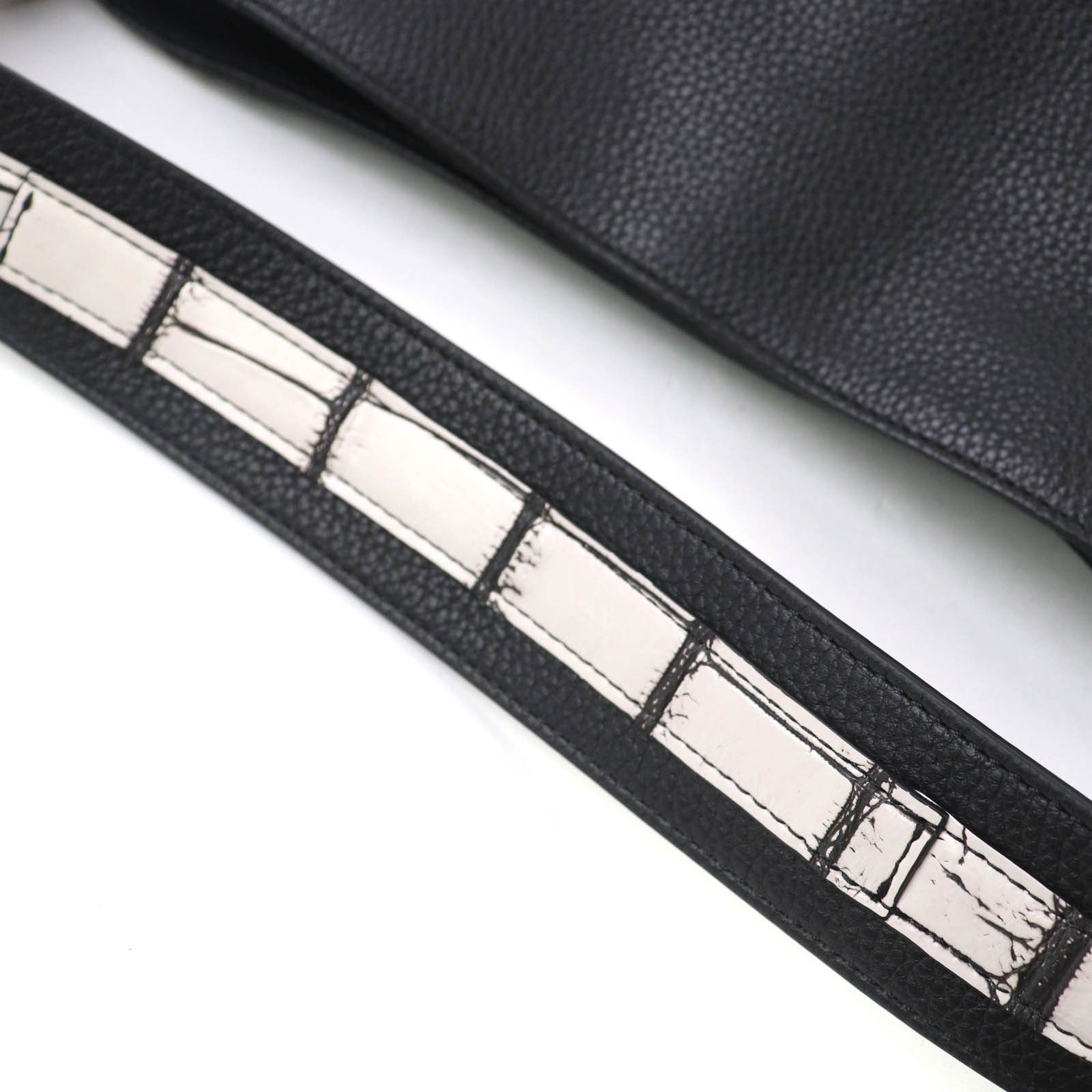 Other Other Beaugrand Crocodile Leather 2way Handbag Leather Shoulder Bag DUTY FREE for USA Size ONE SIZE - 7 Thumbnail
