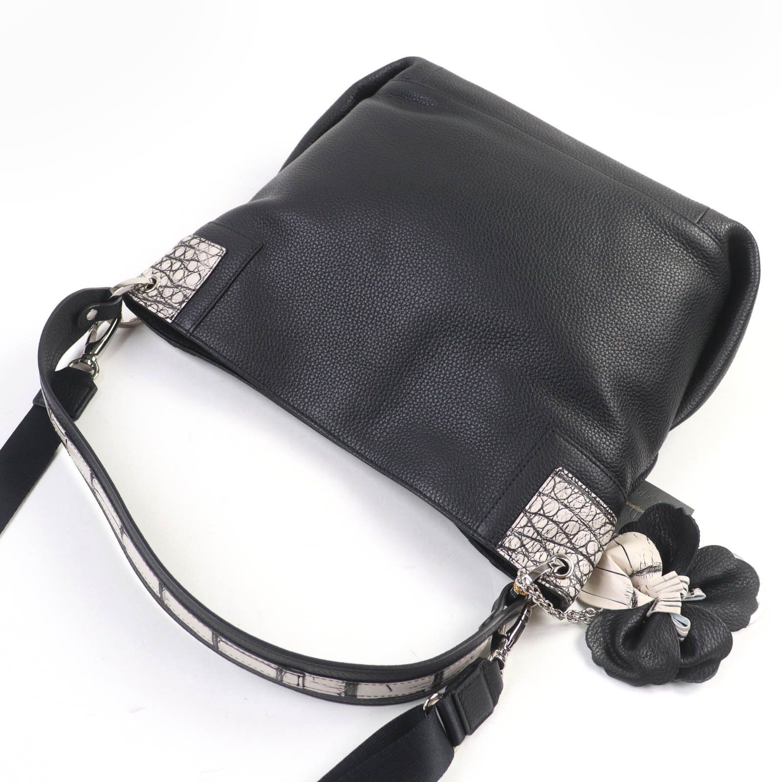 Other Other Beaugrand Crocodile Leather 2way Handbag Leather Shoulder Bag DUTY FREE for USA Size ONE SIZE - 6 Thumbnail